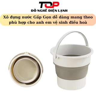 Xô đựng nước Gấp Gọn không lo bị vỡ thuận tiện cho anh em đi vệ sinh điều hoà