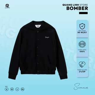 Áo Bomber Basic QLS 2023 - Chất Liệu Nỉ Cotton Cao Cấp