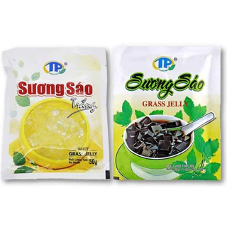 Thạch Sương Sáo Thuận Phát Đen /Trắng 50g/Gói [ Topping Chè, Trà Sữa]