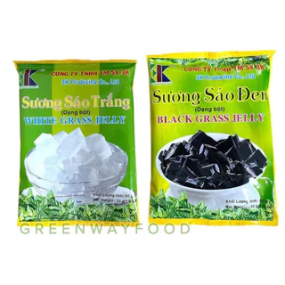 Bột thạch Sương Sáo Đen - Trắng 3K Gói 50g