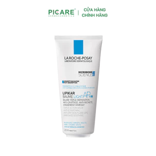 Kem dưỡng dạng sữa mỏng nhẹ giúp làm mềm dịu da cho da khô và ngứa La Roche-Posay Lipikar Baume Light AP+M 200ml