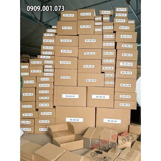 Hộp Carton, Thùng Giấy Đóng Hàng Đầy Đủ Các Kích Thước Phổ Thông