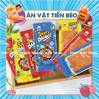 Snack dải bò chay dẻo dẻo cay cay (gói 25g)