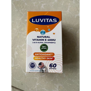 LUVITAS NATURAL VITAMIN E 400IU