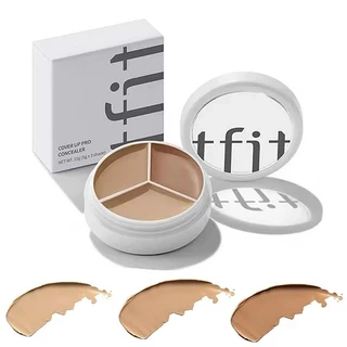 Kem che khuyết điểm 3 màu Tfit che phủ mụn, quầng thâm mắt 15g | NB Cosmetics