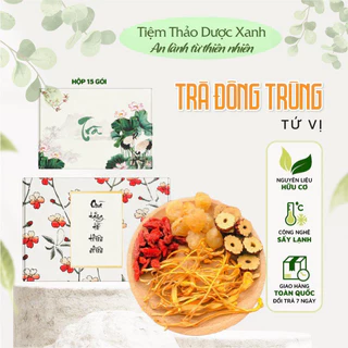 Trà đông trùng tứ vị hộp 15 gói