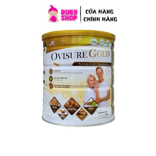 Sữa hạt xương khớp Ovisure Gold lon 650g - Hỗ trợ giảm đau nhức mỏi xương, tăng cường sức khỏe