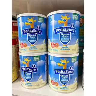 Sữa Pediasure Mỹ Grow & Gain 400g hương vani tăng cân tăng chiều cao cho trẻ từ 1-10 tuổi