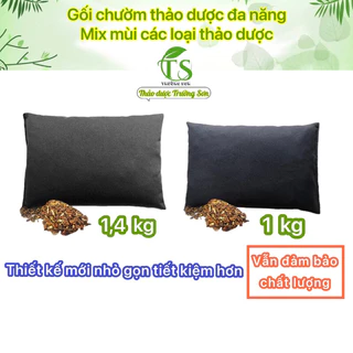 Gối chườm nóng thảo dược đa năng - Gối thảo dược cổ vai gáy - Gối chườm nóng spa - Gối Chườm thảo dược lò vi sóng