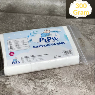 Khăn vải khô đa năng PiPu 300 tờ