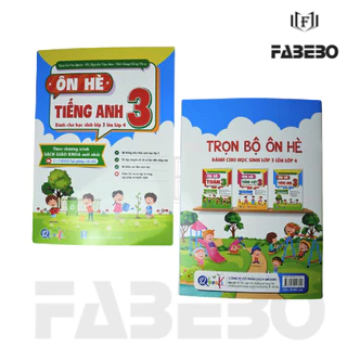 Sách -  Ôn hè Tiếng Anh lớp 3