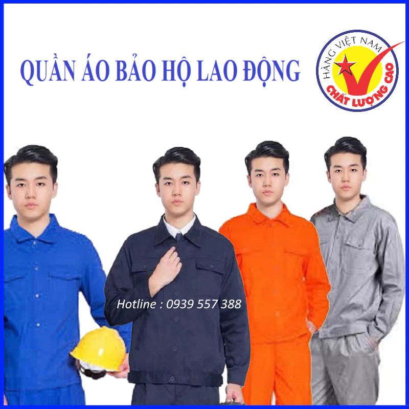 QUẦN ÁO BẢO HỘ LAO ĐỘNG VẢI KAKI LOẠI 1 , ĐỒNG PHỤC BẢO HỘ LAO ĐỘNG , CÔNG NHÂN , CÔNG TRÌNH , NHÀ MÁY