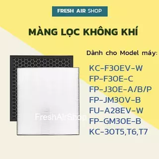 Màng Lọc Không Khí FP-J30E-A/B/P, FZ-F30HFE, KC-F30EV, FP-F30E-C, FP-GM30E, FP-JM30V, KC 30T5, màng lọc hepa