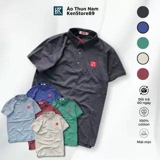 Áo Thun Nam Có Cổ Form Rộng Chất Liệu Cotton 100% Cao Cấp KENSTORE89 ATP043