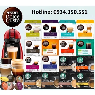 Cà Phê Viên Nén Nescafe Dolce Gusto, Viên Nén Cafe Dolce Gusto, 16 Viên, Hàng Chính Hãng, Date Xa, giadungnhapkhau19