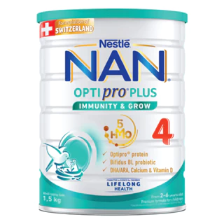 (date 2026) Sữa Bột Nestle NAN Optipro Plus số 4 1.5kg
