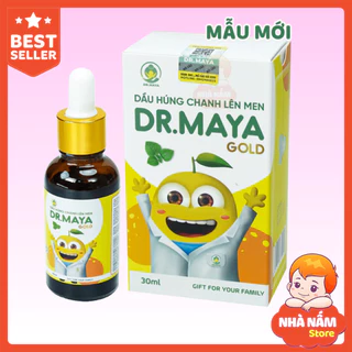 ❤️ Tinh Dầu Húng Chanh Minion Gold, Dr Maya Gold Mẫu Mới Cho Bé, Siro Minion Gold, Chính Hãng