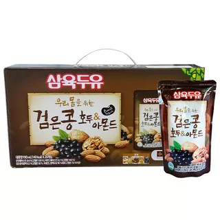 🍶🌱HỘP 20 GÓI SỮA TÚI ÓC CHÓ ĐẬU ĐEN HẠNH NHÂN SAHMYOOK🌱🍶