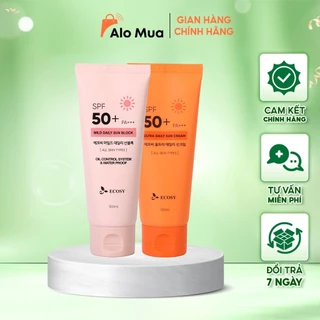 ECOSY Kem Chống Nắng Hằng Ngày Nâng Tone & Kiềm Dầu  - ECOSY Sun Cream SPF 50+/ PA+++ 50ml - 100ml