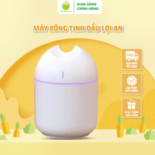 Máy Xông Tinh Dầu Lợi An - Máy Xông Mini Phun Sương Khuếch Tán Tinh Dầu Tỏa Hương Thơm, Tạo Độ Ẩm Dùng Cho Phòng Ngủ