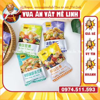 Gói Hạt Mix Dinh Dưỡng GANYUAN 30G, Hạt Dinh Dưỡng Mix Trái Cây Sấy Giòn, Hạt Ngũ Cốc Sấy Khô Tẩm Vị Nội Địa