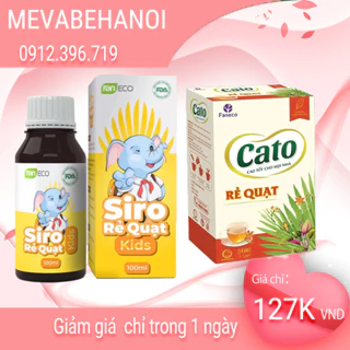 Siro Ho Rẻ Quạt Kids ,Cao Rẻ Quạt Cato faneco