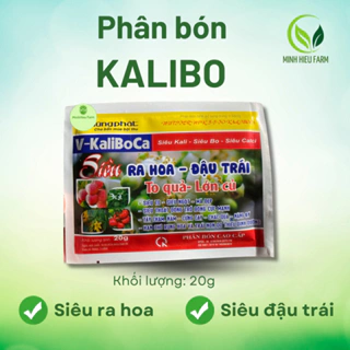 Phân bón KaliBo siêu ra hoa, đậu quả gói 20g