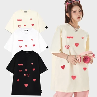 Áo Thun Local Brand Unisex Lucid Love Nam Nữ Tay Lỡ From Rộng Chất Cotton