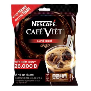 Cà phê đen đá Nescafe Việt 560g