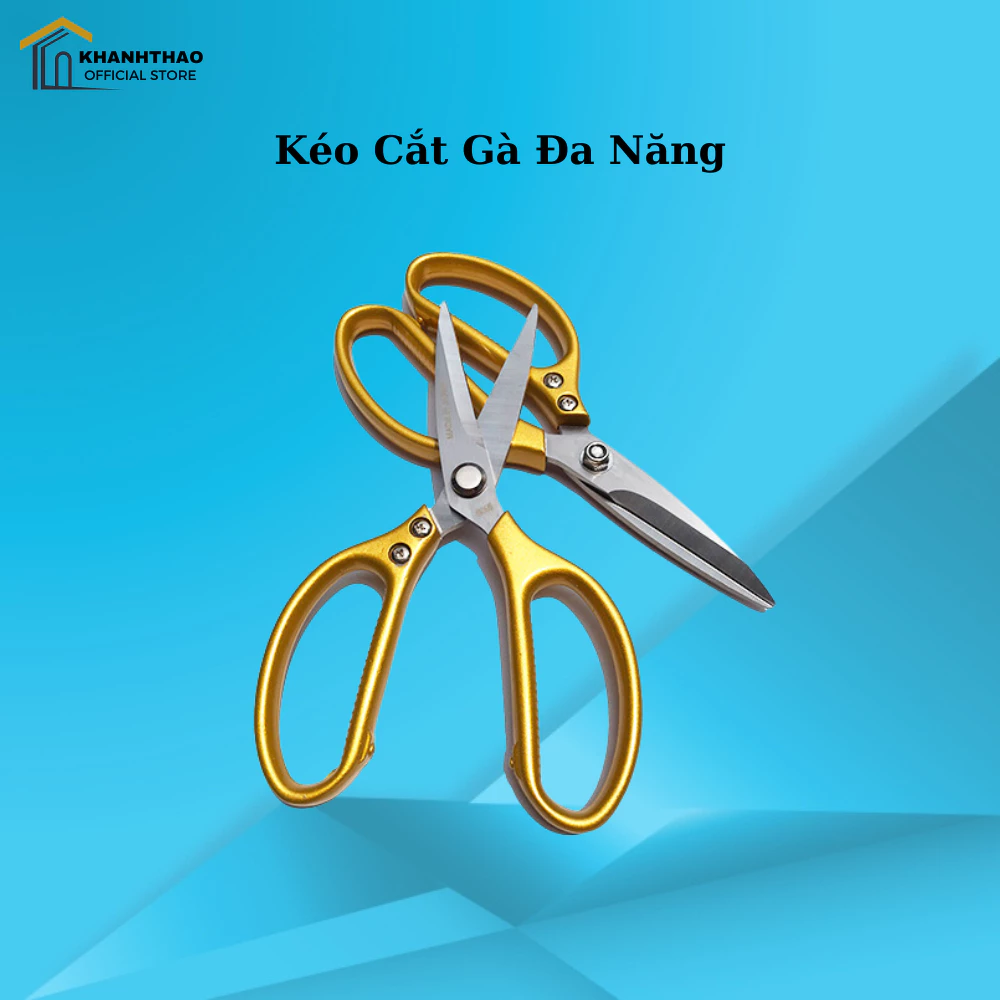 Kéo cắt gà nhật SK5 lưỡi thép chống rỉ đa năng dễ sử dụng - K209