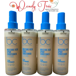 Xịt dưỡng ẩm tóc Schwarzkopf BC Moisture kick Spray 200ml