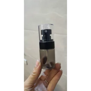 Chai 30ml thân nhựa đen trong nắp đen