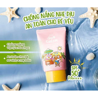 Kem Chống Nắng Pororo SPF50+/ PA++++ (40ml) cho bé từ 0m+