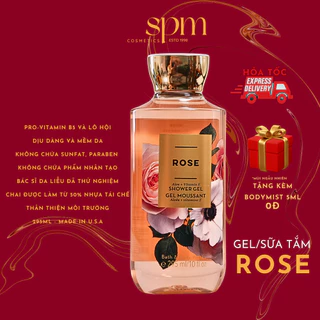 Gel tắm Bath and Body Works - Rose (Hoa Hồng) - 295ml