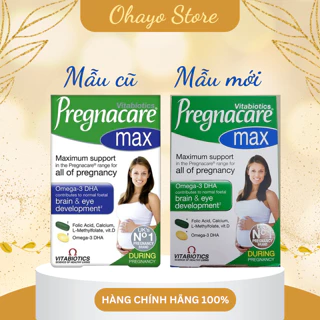 Vitamin Bầu Pregnacare Max cho bà Bầu 84v