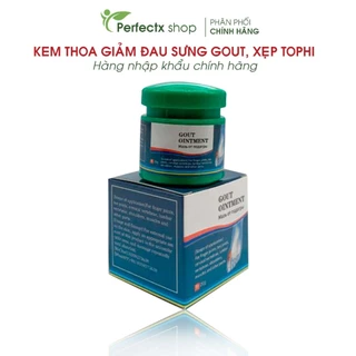 Kem Gout Ointment Giúp Giảm Sưng Đau Do Gout, Xẹp Các Nốt Tophi - Chuyên Hỗ Trợ Người Bị Gút. Hàng Nhập Khẩu Chính Hãng