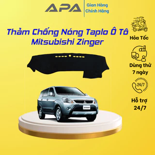 Thảm taplo ô tô lông cừu 📌HÀNG LOẠI I📌 Mitsubishi Zinger [MỚI NHẤT] chống nóng có 3 lớp chống trượt