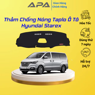 Thảm taplo ô tô lông cừu📌HÀNG LOẠI I📌 xe Hyundai Starex [MỚI NHẤT] chống nóng có 3 lớp chống trượt