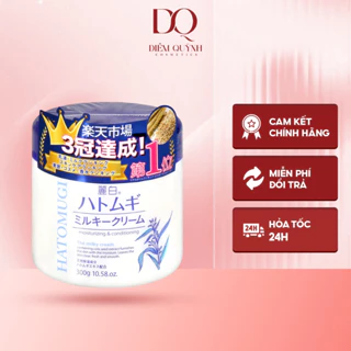 Kem dưỡng ẩm hatomughi 300g Nhật Bản