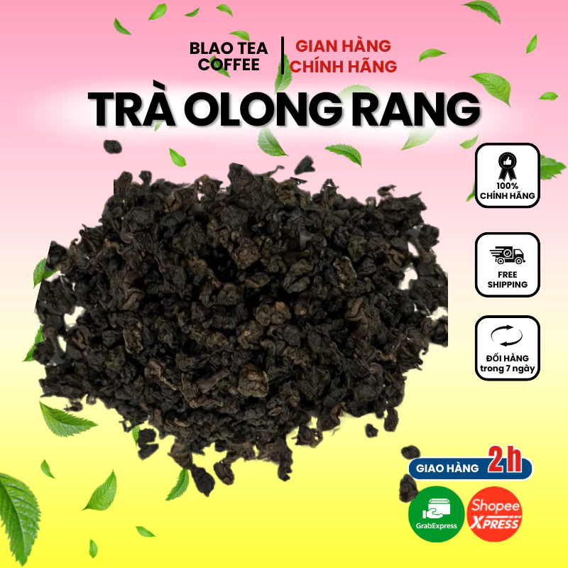 Trà olong rang nguyên liệu pha chế trà sữa cao cấp gói 250gram