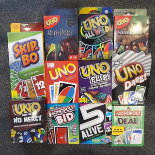 [THANH LÝ Móp] UNO bộ đồ chơi thẻ bài uno no mercy all wild Uno Flip Uno Dare Uno MineCraft UNO BoardGame CARDGAME