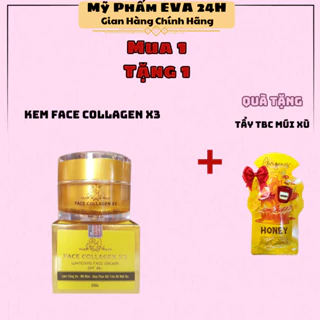 Kem Face Collagen X3 Mỹ Phẩm Đông Anh + Tặng tẩy TBC Múi Xù