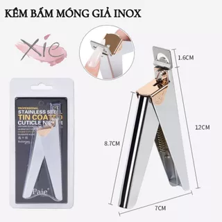 Kềm bấm móng giả inox chuyên dụng cho nail <3