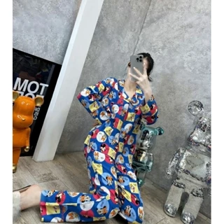 BỘ LANH/TOLE VNXK F21-PIJAMA TAY DÀI