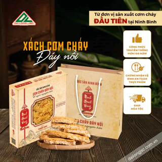 Xách cơm cháy Ninh Bình Vàng Đáy nồi 350g