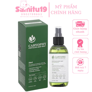 Xịt mụn lưng Caryophy portulaca body mist 150ml