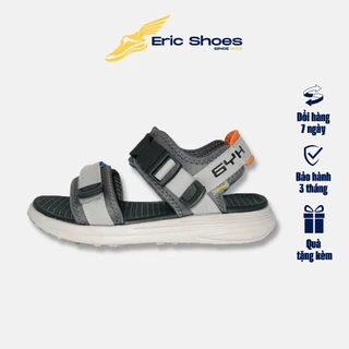 Giày Sandal Vento nam nữ NB38 - L.Grey Orange, Dép quai hậu nam nữ quai bấm tiện lợi đi mưa