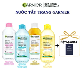 Nước Tẩy Trang làm sạch sâu dịu nhẹ cho mọi loại da - Garnier Micellar Cleansing Water 400ml