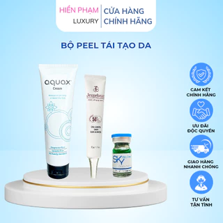 Combo bộ 3 sản phẩm Peel tái tạo phục hồi da thế hệ mới - Hiền Phạm Home Luxury