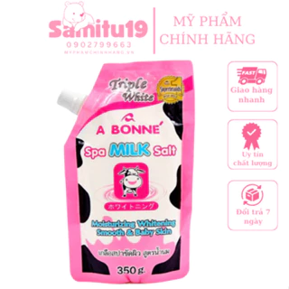 Muối Tắm Sữa Bò Tẩy Tế Bào Chết A Bonne Spa Milk Salt Thái Lan 350gr